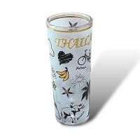 ราคา แก้วเป๊กทรงสูง แก้วขุ่น แก้ว แก้วชอตทรงสูง แก้วชอตสวยๆ แก้วลาย Thailand Shot Glass ขนาด 2 1 oz 60ml (22327031538)