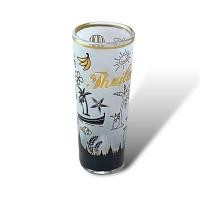 ราคา แก้วเป๊กทรงสูง แก้วขุ่น แก้ว แก้วชอตทรงสูง แก้วชอตสวยๆ แก้วลาย Thailand Shot Glass ขนาด 2 1 oz 60ml (22327031537)