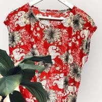 ราคา เสื้อคนแก่ผ้าเด้ง ใส่สบาย สาวอวบใส่ได้ (22510915015)