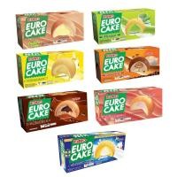 ราคา Euro Cake ยูโร่พัฟเค้กสอดไส้ 17 กรัม แพ็ค12 (22296853186)
