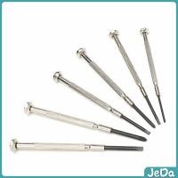 ราคา JeDa ชุดไขควงแว่นตา ไขควงซ่อมนาฬิกา 6pcs ไขควงอเนกประสงค์ ไขควงเล็ก ชุดไขควงขนาดเล็กเซ็ต Screwdriver set (22425756302)