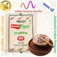 ราคา Patel Ragi Atta Flour Finger Millet Flour แป้งข้าวฟ่างสามง่าม สินค้าอินเดีย 500g (20935758002)