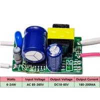 ราคา รุ่นไดรเวอร์ LED แหล่งจ่ายไฟ6 24Wอินพุต85 265VDC18 85V ขาออกแหล่งจ่ายไฟในตัว180DC18 85V จ่ายไฟ (21510888866)