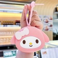 ราคา HUFANG Sanrio กระเป๋าใส่เหรียญ PVC กระเป๋าแขวนพวงกุญแจกระเป๋าน่ารักลายการ์ตูนกระเป๋าเครื่องประดับเมโลดี้กระเป๋าสตางค์กระเป๋าหูฟังคาวาอี้ (22315360013)