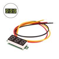 ราคา เครื่องวัดแรงดันไฟฟ้าแบบดิจิตอล LED DC 0 100V แบบปรับได้มิเตอร์วัดกระแสไฟ1ชิ้น (19650915623)