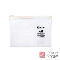 ราคา Elephant แฟ้มซิป กระเป๋าซิปตาข่าย EVA File Idea A5 จำนวน 1 ชิ้น คละสี (22733166505)