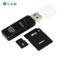 ราคา 2 In 1 USB 3 0 2 0การ์ดรีดเดอร์ USB USB เพื่อการ์ดความจำการ์ดความจำตัวอ่านไมโครการ์ดเอสดีทีเอฟตัวอ่านหน่วยความจำหลายสมาร์ทการ์ด (21892629452)