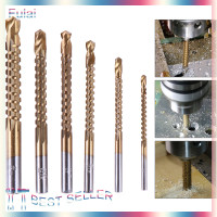 ราคา Fulai 6ชิ้น hss Countersink ดอกสว่านเจาะเหล็กเคลือบไทเทเนียม hss เลื่อยเจาะเครื่องมือไฟฟ้า (22309783337)