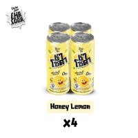 ราคา โอฉะซัง ชาดำโซดากลิ่นฮันนี่เลมอน ขนาด 330 มล 4 กระป๋อง (22376818005)