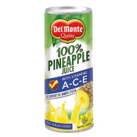 ราคา Del Monte Pineapple Juice with Vitamins A C E in Can 220mL (10168372928)