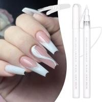 ราคา ปากกากราฟฟิตีเล็บ1ชิ้นสำหรับ3D เล็บไดอารี่นิโคลแบบ DIY ปากกาทาเล็บเครื่องมือตกแต่งเล็บสีทาเล็บ (17675003409)