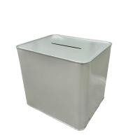 ราคา กระปุกออมสินปี๊บ พร้อมตารางออมเงิน ปี๊บออมสินลายหัวใจ สูง 15 (22628917367)