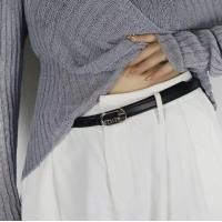 ราคา พร้อมส่ง เข็มขัด สไตล์เรียบง่าย สไตล์เกาหลี แฟชั่นสำหรับผู้หญิง หัวเข็มขัดmin เข็มขัดหนังpu yp108 (21382797795)