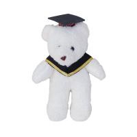 ราคา ตุ๊กตาหมีปริญญา แบบยืน 9 นิ้ว ตุ๊กตา ใส่ชุดครุย และหมวก ใส่ถุงแก้วพร้อมหูหิ้วทุกตัว (21434277266)