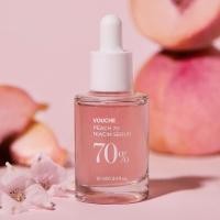 ราคา เซรั่มพีช เซรั่มบำรุงผิวหน้า เซรั่มหน้าใส เซรั่มวิตามินซีเข้มข้น เซรั่มหน้าฉ่ำเงา เซรั่มกลิ่นพีช จัดการผิวหมองคล้ำ ปรับผิวหน้าขาวใส ฝ้ากระจุดด่างดำลดเลือน เผยผิวสวยออร่า VOUCHE PEACH 70 NIACIN SERUM 1