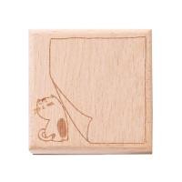 ราคา ส่งจากไทย ตัวปั้มไดอารี่ ตัวปั๊มกล่องข้อความไม้ V 2 สแตมป์ยาง Stamp (21995231118)