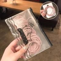 ราคา HRY ยางรัดผม 1 ห่อ 100 เส้น ยางมัดผม เส้นใหญ่ มาแบบซอง ตกแต่งทรงผม (20525645159)