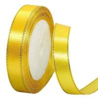 ราคา ริบบิ้นผ้า ริบบิ้นขอบทอง ไซค์ 0 6 ซม 1 ซม 1 5 ซม 2 ซม 2 5 ซม ม้วนยาว 22 เมตรมีสต๊อกพร้อมส่ ริบบิ้นห่อของขวัญ ริบบิ้นซาติน ริบบิ้นผ้าซาติน (16088018859)