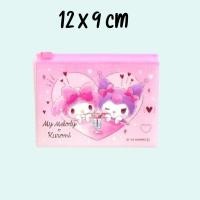 ราคา ซองพลาสติกซิปใส่เหรียญ บัตรต่างๆ 12 x 9 cm ซานริโอ้ Zipper Case M Sanrio (22051028619)