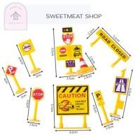 ราคา โมเดลรถก่อสร้าง รถตักแต่งเค้ก รถแม็คโคร รถแต่งเค้ก รถขุุด รถเจาะ โมเดลป้ายจราจร แต่งเค้ก (21545973708)