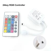 ราคา DC 12V RGB IR Remote Controller Led Strip light 24 44 Keys adjustable switch for SMD 3528 5050 5730 5630 LED Strip lamp lighting YB3LL (21098604336)