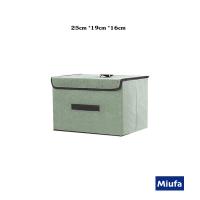 ราคา MIUFAกล่องผ้าลินิน กล่องเก็บเสื้อผ้า สิ่งของ พับเก็บได้ กล่องอเนกประสงค์ กล่องเก็บของ กล่องผ้า กล่องใส่ของ กล่องพับได้ (22001361554)