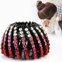 ราคา Korean Style Mesh Round Hair Clips Bird Nest Hair Bun Maker Lazy Man Hair Curler Bird Nest Bun (19806146237)