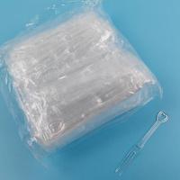 ราคา ส้อมจิ้มผลไม้พลาสติก ส้อมพลาสติก สำหรับจิ้มเค้ก ขนมหวาน ผลไม้ ไม้จิ้มผลไม้ พร้อมส่ง (18040171136)