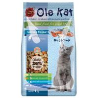 ราคา อาหารแมว ole kat 1kg อาหารเม็ด อาหารเม็ดแมว อาหารแมวถูกๆ อาหารสัตว์เลี้ยง อาหารสัตว์ เพ็ทคอนเนอร์ (10054684841)