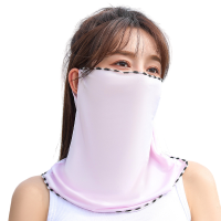 ราคา หน้ากากกันแดด ผ้ากันแดดFace Cover UV Protection Ice Silkหน้ากากกันฝุ่นและบังแดด ผ้าปิดหน้ากันแดด ระบายอากาศดีSP550 (21892695203)