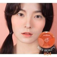 ราคา พร้อมส่ง NO 83664 03 TWO TONE BLUSHER KISS BEAUTY (21875512065)