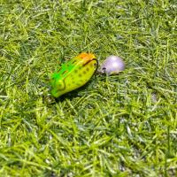 ราคา เซ็ทเหยื่อตกปลาช่อน เหยื่อตกปลา กบยาง กบยางตกปลา กบหางพู่ กบยางตกปลา พร้อมกล่องพลสาติก 5 ช่องเล็ก คละสี (21636723262)