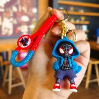 ราคา พวงกุญแจจี้ซุปเปอร์ฮีโร่น่ารักรูปการ์ตูนสไปเดอร์แมนพวงกุญแจซิลิโคนมาร์เวลพวงกุญแจเครื่องประดับสำหรับกระเป๋า (22049533680)