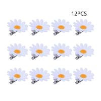 ราคา LUCK กิ๊ฟหนีบผมเดซี่12ชิ้นกิ๊บติดผมหมวกบาเร็ตดอกไม้ดอกไม้สไตล์ฮาวายสำหรับผู้หญิงผู้หญิงเด็กผู้หญิงสีขาว (22186072900)