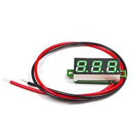 ราคา CSAUDIO DC 2 5V 30V โวลต์มิเตอร์ดิจิทัล ขนาด 0 28 นิ้ว แผงโวลต์มิเตอร์ดิจิทัล LED สีแดง ฟ้า เหลือง เขียว 12V 24V (22305339520)