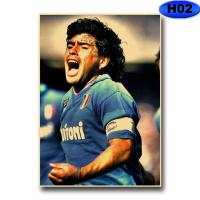 ราคา Diego Maradona โปสเตอร์กระดาษโปสเตอร์ย้อนยุคคราฟท์งานตกแต่งผนังสำหรับห้องนั่งเล่นบ้านห้องนอนบาร์42x30cm การตกแต่งศิลปะหัตถกรรม (17180537173)