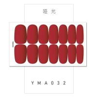 ราคา Sukeme Nail Art Decal Solid Color Frosted Nail Stickers Waterproof Solid Color Matte Stickers (20744465750)