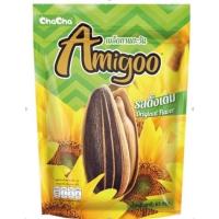 ราคา เมล็ดทานตะวัน รสดั้งเดิม รสเนยน้ำผึ้ง ชาช่า เมล็ดทานตะวัน ซอง 25บาท ขนาด 65 กรัม Chacha Amigoo (22759162120)