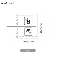 ราคา JaneDream ป้ายป้ายสติกเกอร์ติดรถเครื่องหมายล้างรถสุดสร้างสรรค์สติกเกอร์ R Star ป้ายเตือนติดท้ายรถอุปกรณ์ตกแต่ง (22208954759)