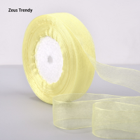 ราคา QIAN TI ZI 2 5ซม 50หลาริบบิ้นผ้าไหมแก้วคริสต์มาสปาร์ตี้ DIY ที่บ้านให้ผ้าคลุมของตกแต่งงานแต่งงานริบบิ้นผ้าพันคอ DIY (22424755068)