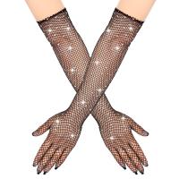 ราคา Noon Choices ถุงมือแฟนซี ถุงมือเพชรพลอย ถุงมือยาว วิบวับสะดุ้ดตา ใส่ออกงานสวย N 1155 (22733897294)