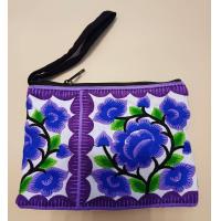 ราคา เลือกสี กระเป๋าใส่เหรียญ มีสายคล้องมือ ผ้าปัก มีซิป กระเป๋าม้ง (20597619501)