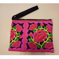 ราคา เลือกสี กระเป๋าใส่เหรียญ มีสายคล้องมือ ผ้าปัก มีซิป กระเป๋าม้ง (20597619504)