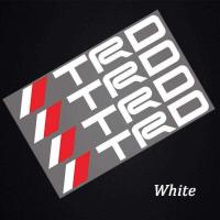 ราคา 4 Pcs สติกเกอร์รถแฟชั่น TRD โลโก้ตกแต่งจับประตู Decal รถยนต์สำหรับ Toyota อุปกรณ์ตกแต่งรถยนต์ (22658104922)