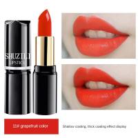 ราคา Favogue ลิปสติก12สีแมทไฮเม็ดสีบาร์บี้สีแดงสีชมพูส้มกันน้ำคงทนไม่ทำให้ริมฝีปากซีดจางได้ง่าย (22594418569)