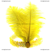 ราคา mengluanxuan ที่คาดผมประดับเลื่อมคริสตัลขนนกอินเดียเครื่องประดับผมแฟชั่นแบบอินเดียสำหรับปาร์ตี้วันหยุด (22069685872)