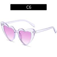 ราคา CONGMING ย้อนยุค แว่นกันแดดหัวใจรัก ผู้หญิง แว่นตา clout แว่นตากันแดดรูปหัวใจ แว่นตา แว่นกันแดดวินเทจ การป้องกัน UV400 (17046007831)