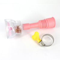 ราคา หัวต่อก๊อกน้ำ หัวต่อกรองน้ำ หมุนได้ 360 องศา ลดแรงดัน จุกกรองน้ำ มีใบพัด และ ตัวกรองน้ำในตัว 5นิ้ว คละสี (19936729912)