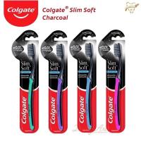 ราคา แปรงสีฟัน คอลเกต สลิมซอฟท์ ชาร์โคล Colgate Slim Soft Charcoal ด้ามละ 45 บาท (22538256535)
