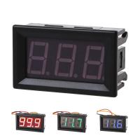 ราคา DC 0 99 9V 3 Wire LED Digital Display Panel Volt Meter Voltage Voltmeter Car Motor (20537239805)